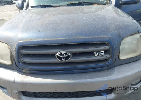 2002 Toyota Sequoia Sr5 V8 z USA, uszkodzony, nr VIN 5TDZT34AX2S079437